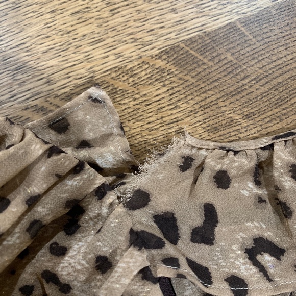 NEW LPA Crop Top 692 Italian Leopard BX10-0003 - Picture 7 of 10